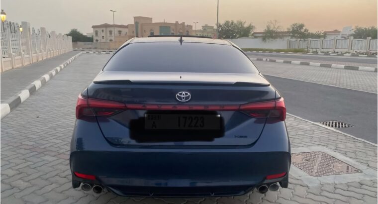 Toyota Avalon XSE 2019 USA imported