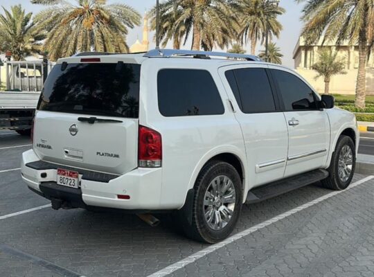 Nissan Armada platinum 2015 full option
