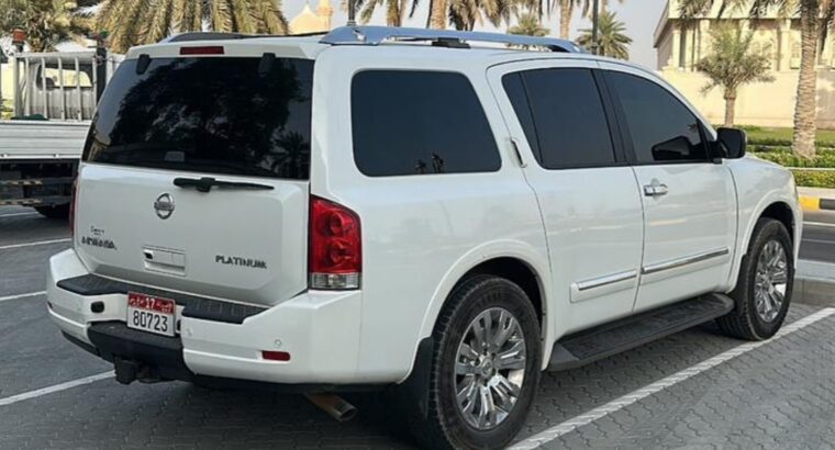 Nissan Armada platinum 2015 full option