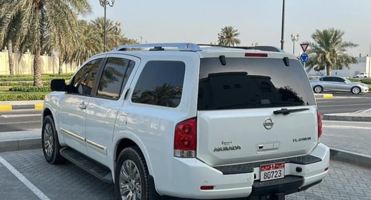 Nissan Armada platinum 2015 full option