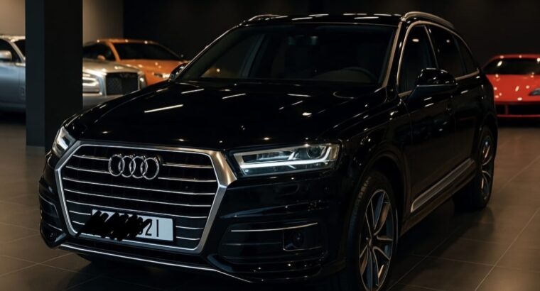 Audi Q7 Quattro 2017 Gcc for sale