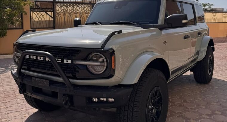 Ford Bronco Wild track 2022