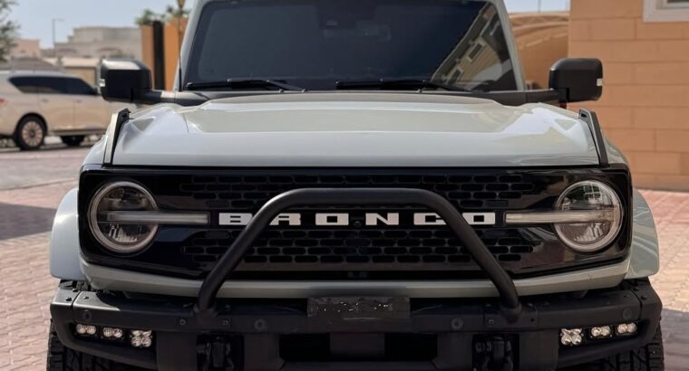 Ford Bronco Wild track 2022