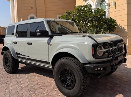 Ford Bronco Wild track 2022