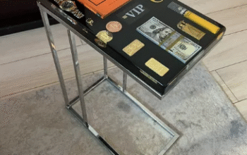 Hermes Book Square Side Table Art collection decor