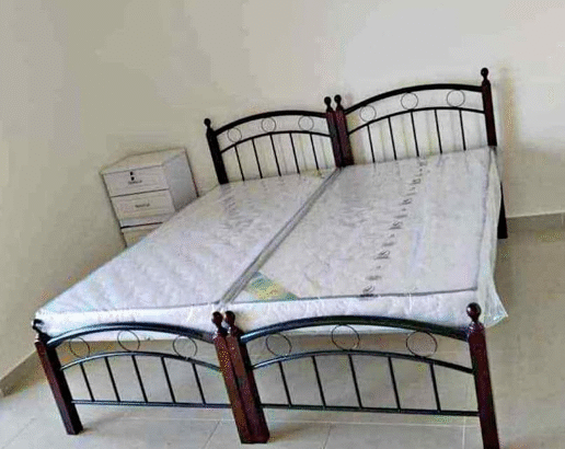 Single Bed Wooden Steel For Sale