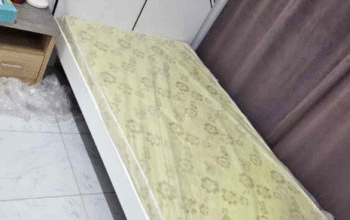 Single bed 120 + 200 with mattress for sale