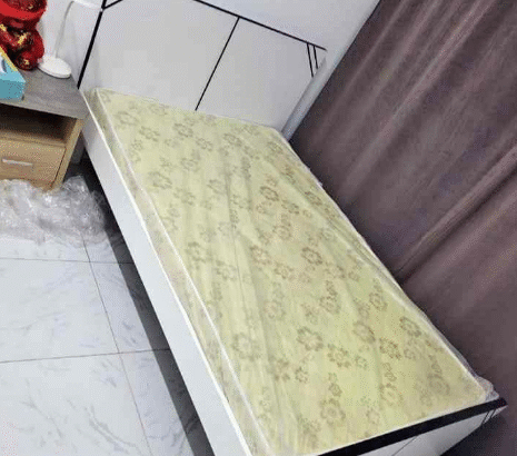 Single bed 120 + 200 with mattress for sale
