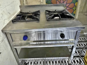 Heavy Duty Stainless Steel 2 Burner Cooker For Sal