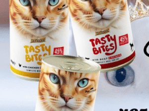 PRINCESS TASTY BITES 405G WET CAT FOOD FOR SALE