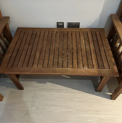 Terrace Sofa Set + Coffee Table For Sale