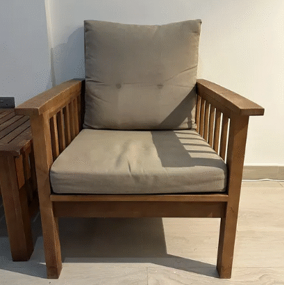 Terrace Sofa Set + Coffee Table For Sale