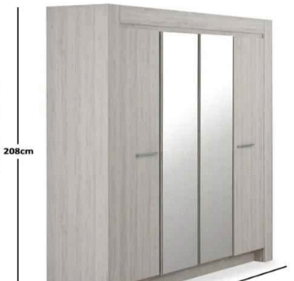 4-door wardrobe for sale