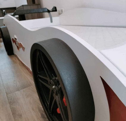 Kids car bed like new for sale