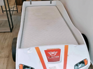 Kids car bed like new for sale