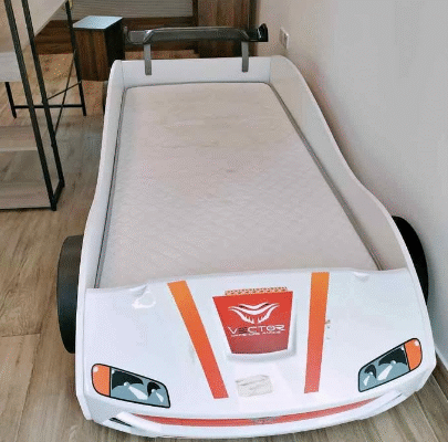 Kids car bed like new for sale