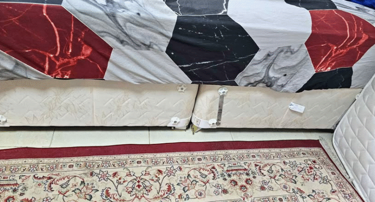 King size mattress and 2 single bed for sale