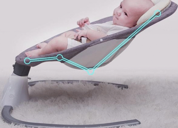 Electric Baby Rocking Chair with Remote Control