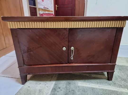 Computer table and Solid wooden cabinet for sale