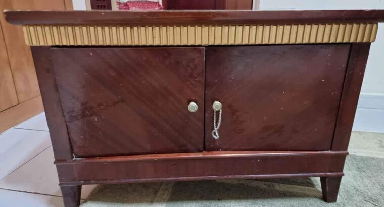 Computer table and Solid wooden cabinet for sale