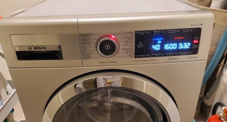 Bosch washer series 8th model 10kgs for sale