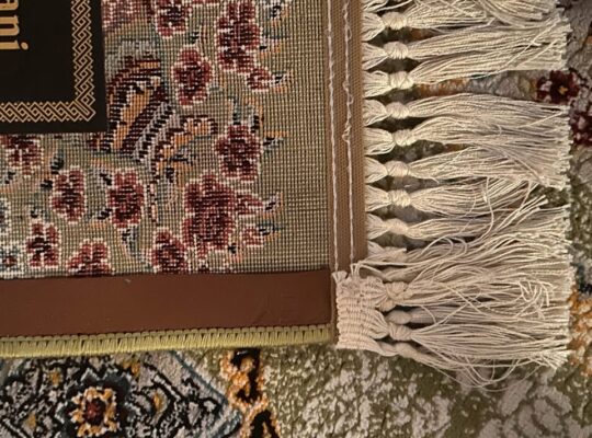 Turkish Silk Touch Carpet Abrisham Irani For Sale