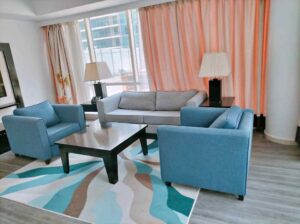 4 seater sofa set from home center for sale