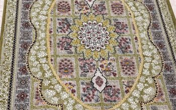 Turkish Silk Touch Carpet Abrisham Irani For Sale