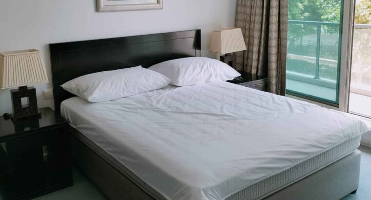 Queen size bed set like new for sale