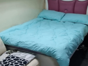 Bed and mattress for sale.