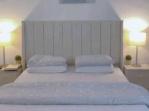 Bed set for 2 side tables for sale