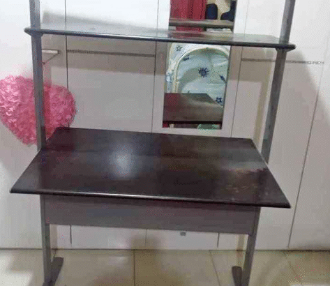 Computer table and Solid wooden cabinet for sale