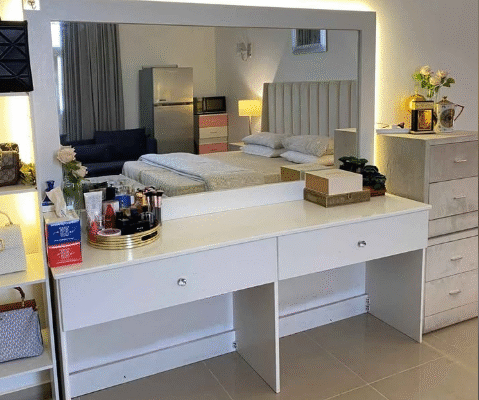 Dresser with 2 Chairs for sale