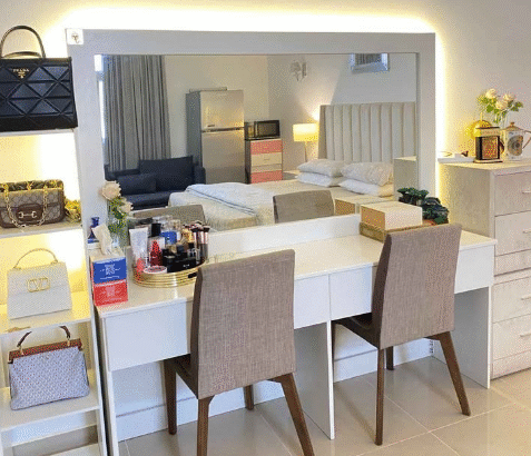 Dresser with 2 Chairs for sale