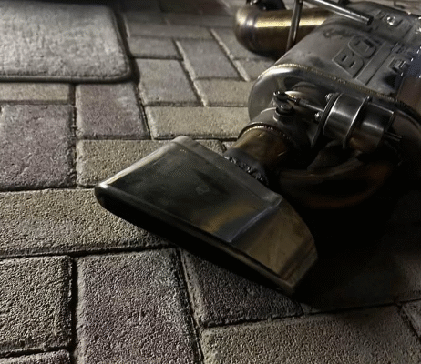 Dual Borla Pro XS muffler exhausts for sale