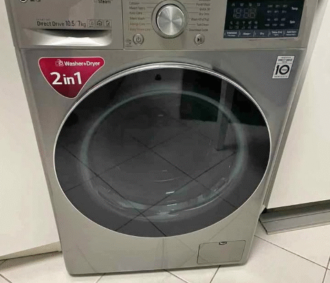 LG 10×7 kgs washer dryer combo 2in1 for sale