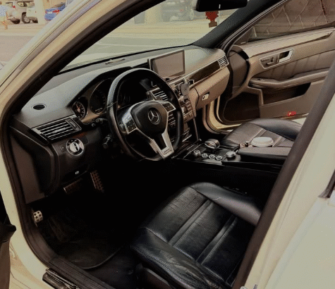 Mercedes-Benz E63 AMG 2010 in good condition for s
