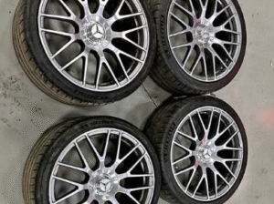 Original 19” Mercedes W205 C63 Rims with Tires For