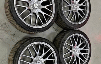 Original 19” Mercedes W205 C63 Rims with Tires For