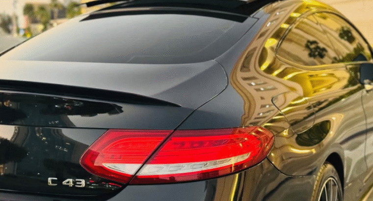 Merceds C43 AMG model 2017 for sale