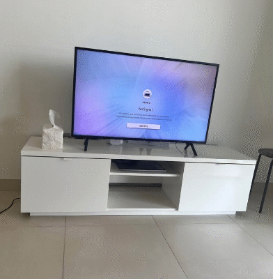 TV and TV shelves for sale