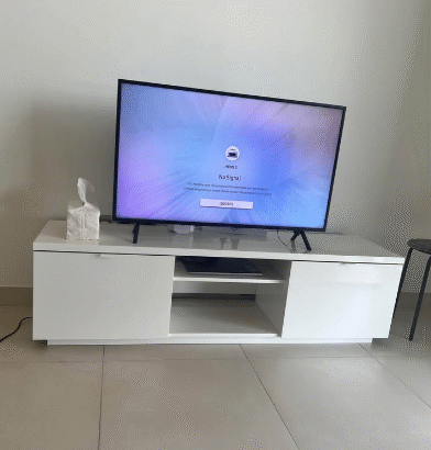 TV and TV shelves for sale