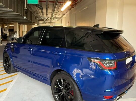 Range Rover sport SVR 2018 Gcc