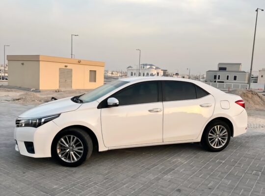 Toyota Corolla SE 2.0 2016 Gcc