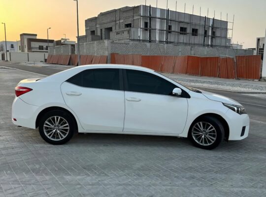 Toyota Corolla SE 2.0 2016 Gcc