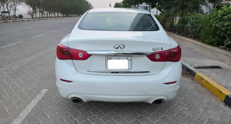 Infiniti Q50 full option 2014 Gcc