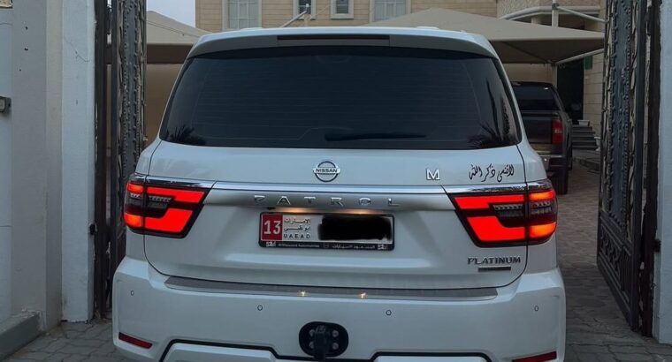 Nissan patrol platinum 2021 Gcc full option