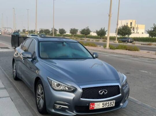 Infiniti Q50 2014 in good condition Gcc