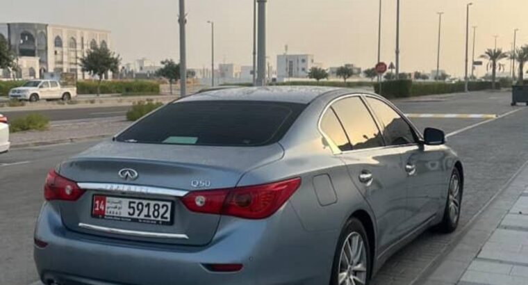 Infiniti Q50 2014 in good condition Gcc