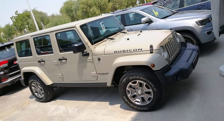 Jeep wrangler Rubicon unlimited 2017